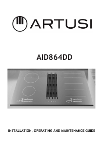 Bruksanvisning Artusi AID864DD Häll