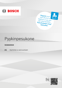 Käyttöohje Bosch WAN2829ESN Pesukone