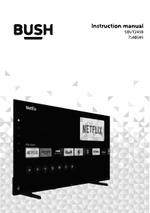 Manual Bush 50UT24SB LED Television