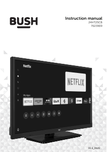 Bruksanvisning Bush 24HT25CB LED TV
