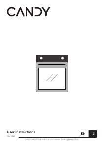 Manual Candy F IDC N9B5 L Oven