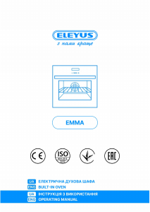 Bruksanvisning Eleyus EMMA 6010 BL STL Ugn