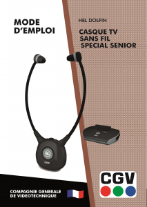 Mode d’emploi CGV HEL DOLFIN Casque