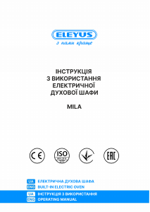 Bruksanvisning Eleyus MILA 6009 IS Ugn