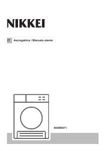Bruksanvisning Nikkei NVDRH71 Torktumlare