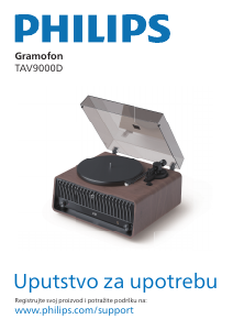 Priručnik Philips TAV9000D Okretni tanjur iz mikrovalne pećnice