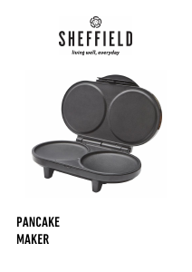 Bruksanvisning Sheffield PLA1721 Crepéjärn