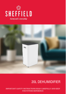 Bruksanvisning Sheffield PLA680 Avfuktare
