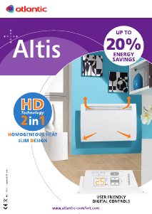Bruksanvisning Atlantic Altis Värmefläkt