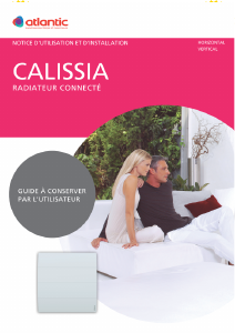 Mode d’emploi Atlantic Calissia Chauffage
