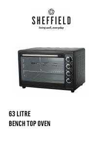 Bruksanvisning Sheffield PLA1553 Ugn