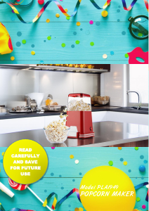 Manual Sheffield PLA1949 Popcorn Machine