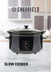 Bruksanvisning Sheffield PLA1880 Slow cooker