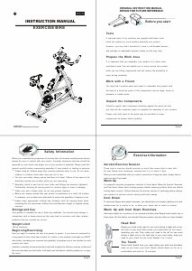 Bedienungsanleitung TecTake 401714 Heimtrainer