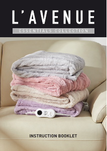 Manual Sheffield ASPE-01S-BE Electric Blanket