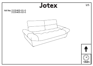 Εγχειρίδιο Jotex LABENNE Καναπές