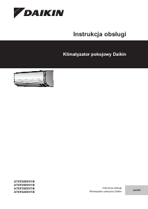 Instrukcja Daikin ATXF20D5V1B Klimatyzator