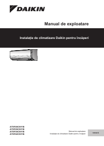 Manual Daikin ATXF25C5V1B Aer condiționat