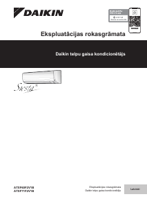 Rokasgrāmata Daikin ATXF25F5V1B Gaisa kondicionētājs