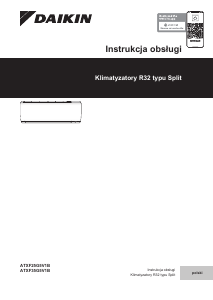 Instrukcja Daikin ATXF35G5V1B Klimatyzator