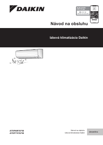 Návod Daikin ATXF50F5V1B Klimatizácia