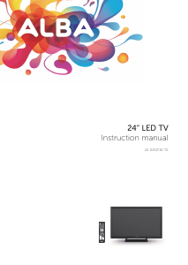 Manual Alba LE-24GY15-T2 LED Television