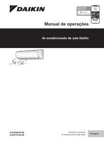 Manual Daikin ATXF60F2V1B Ar condicionado