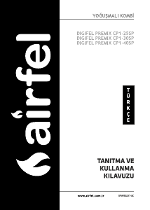 Kullanım kılavuzu Airfel Digifel Premix CP1-40SP Doğal gaz kazanı