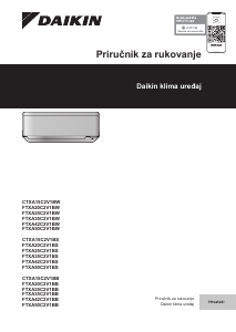 Priručnik Daikin FTXA35C2V1BW Klimatizacijski uređaj