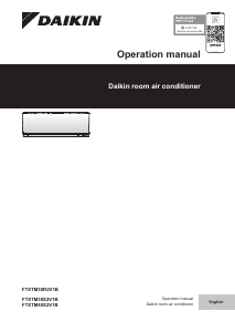 Handleiding Daikin FTXTM40S2V1B Airconditioner