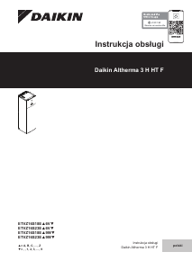 Instrukcja Daikin ETVZ16S23EA6V7 Altherma Kocioł ogrzewania