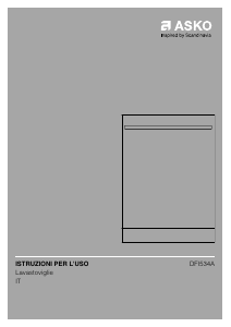 Manuale Asko DFI534A Lavastoviglie