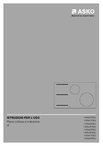 Manuale Asko HI2641FBG1 Piano cottura
