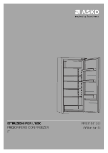 Manuale Asko RFB31831EI Frigorifero