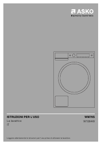 Manuale Asko W1084W Lavatrice