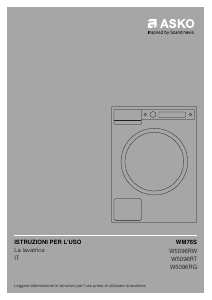 Manuale Asko W5096RG Lavatrice