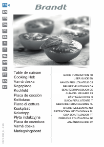 Manuál Brandt BPI365HSB Varná deska
