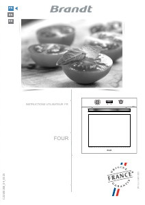 Manual de uso Brandt BFP241BB Horno