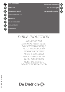 Manuale De Dietrich DPI7966XS1 Piano cottura