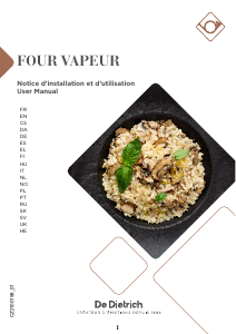 Käyttöohje De Dietrich DKV4530B Uuni