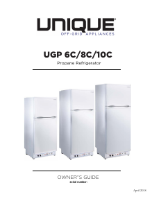 Bruksanvisning Unique UGP-10C CM B Kyl-frys