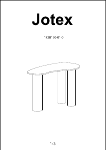 Käyttöohje Jotex VINIO Apupöytä