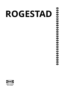 Mode d’emploi IKEA ROGESTAD Table de cuisson
