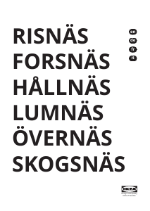 Mode d’emploi IKEA ÖVERNÄS Réfrigérateur combiné
