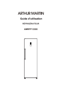 Bruksanvisning Arthur Martin AMRFF1330X Kylskåp