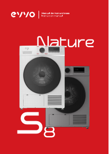 Handleiding EVVO S8 E Nature Wasdroger