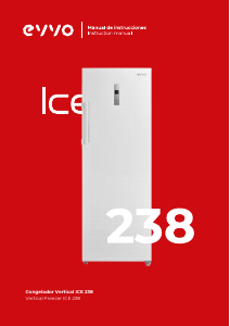 Handleiding EVVO ICE 238 Vriezer