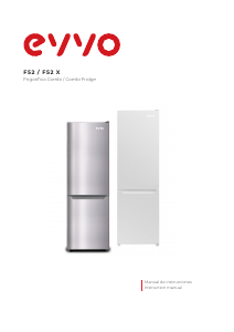 Bruksanvisning EVVO F52X Kyl-frys