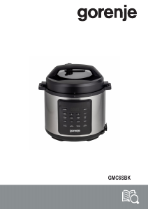 Mode d’emploi Gorenje GMC6SBK Multicuiseur