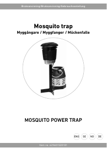 Manual Rusta 629601520101 Mosquito Trap Pest Repeller